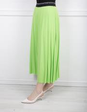 fıstık yeşili 3472 missemramiss plisoley etek 2