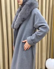 gri 1110 vip orjinal kürk manto 7