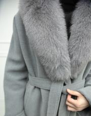 gri 1110 vip orjinal kürk manto 9