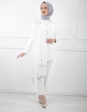 ekru 2539 white corner takım