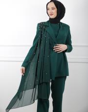 yeşil 2539 white corner takım 3