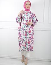 fuşya 002-2 lysa studio etnik tunik 2