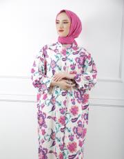 fuşya 002-2 lysa studio etnik tunik 4