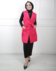fuşya 0020 lysa studio alize yelek