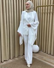 ekru 2708 white corner vip abiye takım