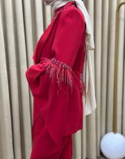 kırmızı 2708 white corner vip abiye takım 7