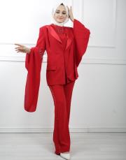 kırmızı 2708 white corner vip abiye takım 9