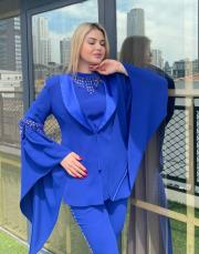 saks 2708 white corner vip abiye takım 9