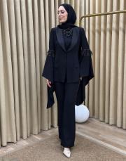 siyah 2708 white corner vip abiye takım