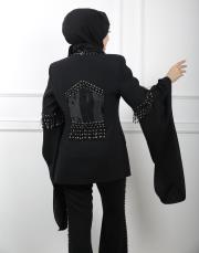 siyah 2708 white corner vip abiye takım 8