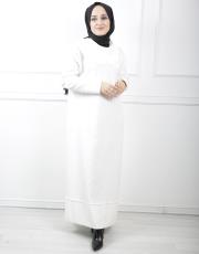 ekru 2001 nuss elbise