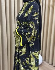 sarı 0011 lysa studio golden elbise 6