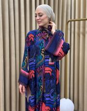 karışık renk 0011 lysa studio golden elbise 2