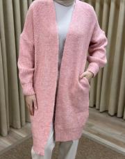 pudra 6004 lysa inşirah yumuş saçörgülü hırka 10