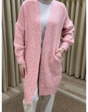 pudra 6004 lysa inşirah yumuş saçörgülü hırka 11