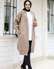 vizon 6004 lysa inşirah yumuş saçörgülü hırka 4