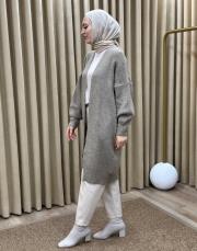 vizon 6004 lysa inşirah yumuş saçörgülü hırka 7