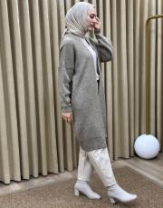 vizon 6004 lysa inşirah yumuş saçörgülü hırka 8