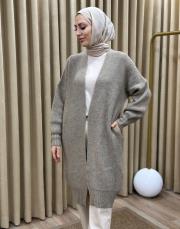 vizon 6004 lysa inşirah yumuş saçörgülü hırka 9