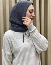 gri lysa studio triko kapşon bere 2