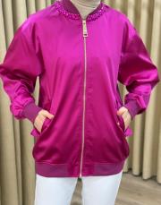 fuşya 4720 missemramiss stone desing ceket 4