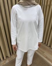 ekru 4737 missemramiss basic tşört 4