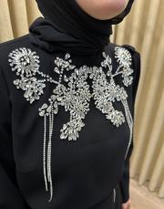 siyah 93010 senna elodie abiye takım 6