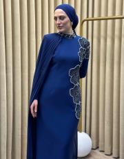 lacivert 30043 senna rosalın abiye elbise 3