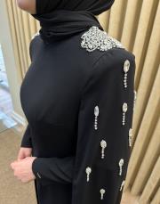 siyah 30133 senna ınfinity abiye elbise 3