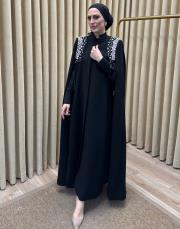 siyah 94002 senna je parle abiye takım