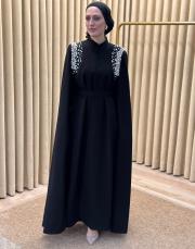 siyah 94002 senna je parle abiye takım 3