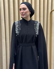 siyah 94002 senna je parle abiye takım 6