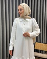 ekru 25y 2051 nuss elbise 3