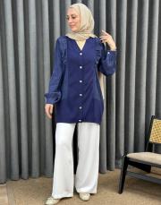 lacivert 25y 6051 nuss hırka 2