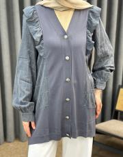 antrasit 25y 6051 nuss hırka 5