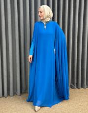 turkuaz 3192 white corner abiye elbise