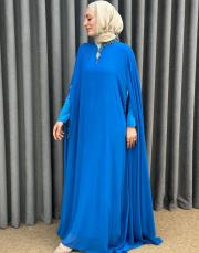 turkuaz 3192 white corner abiye elbise 2