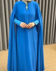 turkuaz 3192 white corner abiye elbise 4