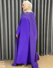 mor 2858 white corner abiye elbise 4