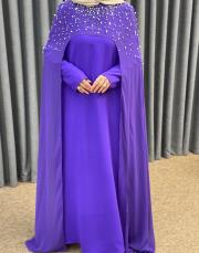 mor 2858 white corner abiye elbise 5