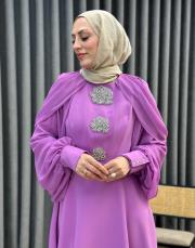 mor 30031 senna velora abiye elbise 3