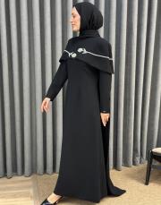siyah 30012 senna vera abiye elbise 2
