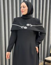 siyah 30012 senna vera abiye elbise 3