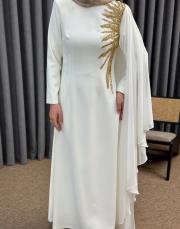 ekru 30027 senna helia elbise 4