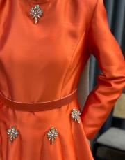 nar çiçeği 30003 senna scarlet abiye elbise 6