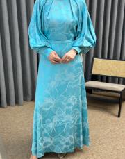 turkuaz 30041 senna marıposa abiye elbise 4