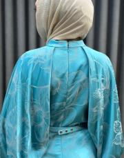 turkuaz 30041 senna marıposa abiye elbise 6