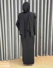 siyah 30024 senna  baglıore abiye elbise 4