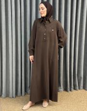 kahve 26k 2008 nuss elbise 2