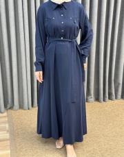 lacivert 26k 2008 nuss elbise 4